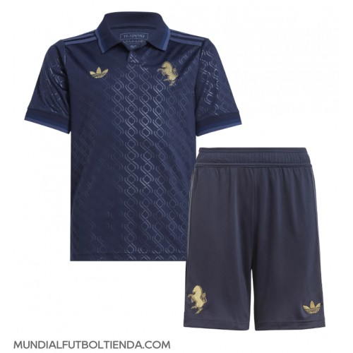 Camiseta Juventus Tercera Equipación Replica 2024-25 para niños mangas cortas (+ Pantalones cortos)